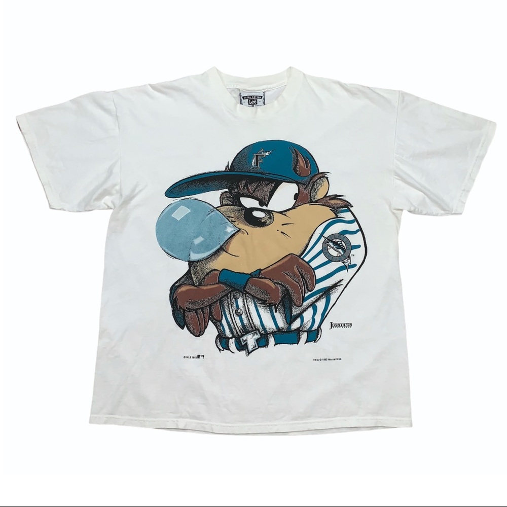 Vintage MLB Tasmanian devil Marlins T-shirt